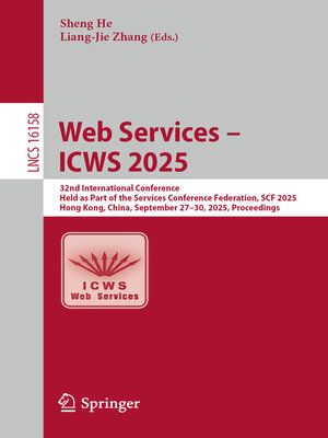 cover image of Web Services – ICWS 2025